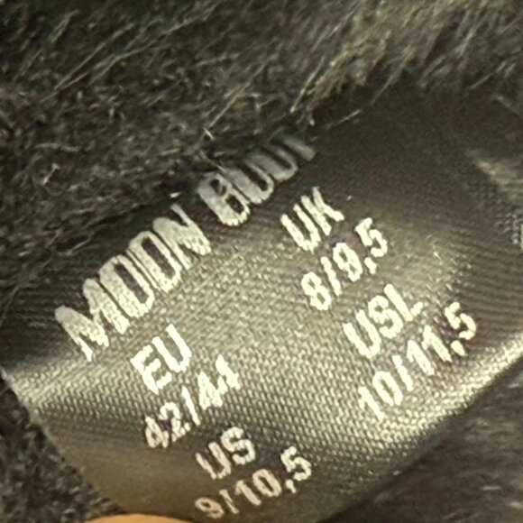 Moon Boot Icon Low Faux Fur Boots Women's 10-11.5 / EU 42-44 Black - Picture 2 of 12